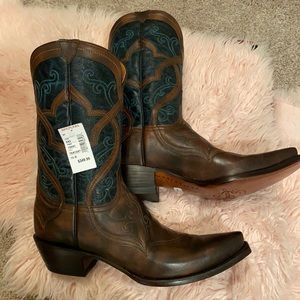 Lucchese Mid Shaft Cowgirl Boots
